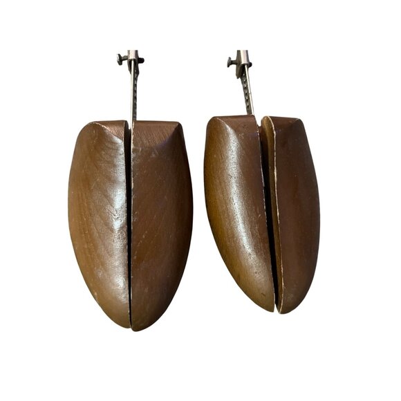 Vintage Henry’s Adjustable Wooden Shoe Trees Pair Used Mens - Picture 3 of 11
